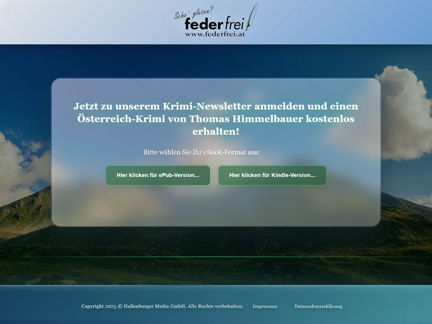 Capture du projet krimi.gratis